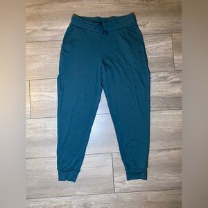 *Almost* Perfect Wool& Wooland Merino Wool Cascade Aspen Joggers in Teal